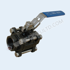 3PC LIGHT THREAD BALL VALVE