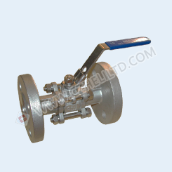 3PC FLANGE BALL VALVE