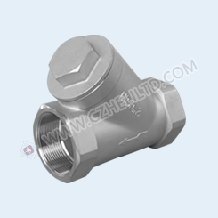 Y-SPRING CHECK VALVE