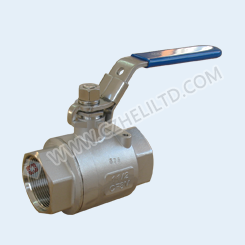 2PC SAE BALL VALVE WITH LUG