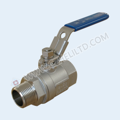 2PC BALL VALVE-MF