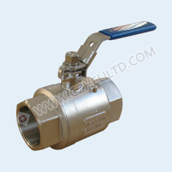 2PC DIN3203-M3 BALL VALVES